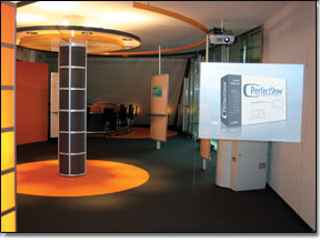 PerfectShow im Showroom von Suntechnics